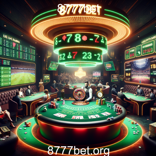 Apostas Ao Vivo: A Nova Fronteira do Jogo Online no 8777bet